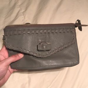 Gray Large Wallet/Wristlet